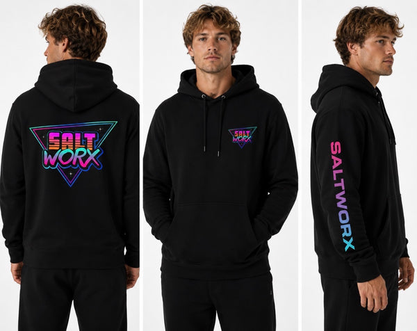Saltworx Men's Premium Heavyweight Hoodie | Marine & Fishing Hoodie Australia