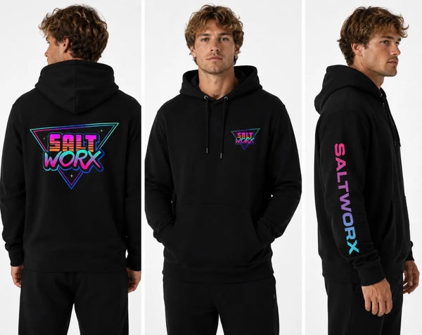 Saltworx Men's Premium Heavyweight Hoodie | Marine & Fishing Hoodie Australia Saltworx Australia
