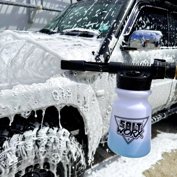 Saltworx Starter Kit — Foam Gun + Off-Road & Marine Wash Saltworx