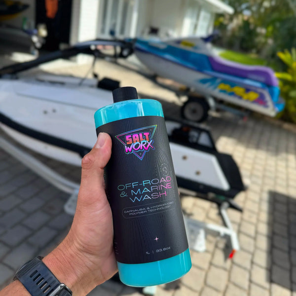 Marine Wash & Flush Kit - Complete 6-Piece Boat & PWC Care Kit | Saltworx Australia Saltworx