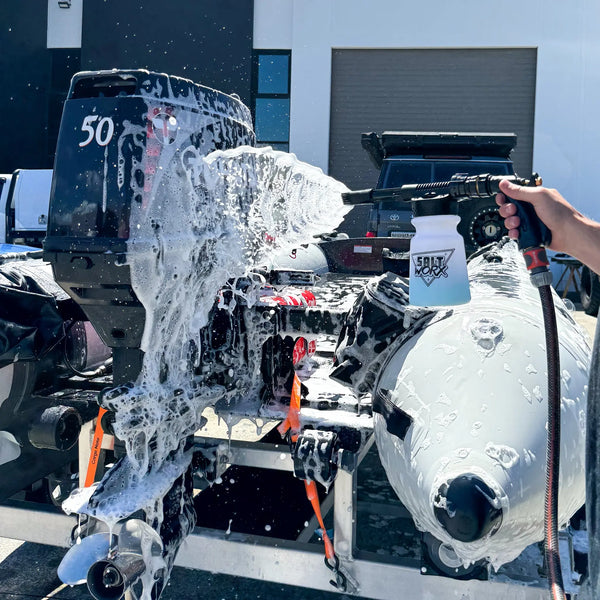 Marine Wash & Flush Kit - Complete 6-Piece Boat & PWC Care Kit | Saltworx Australia Saltworx