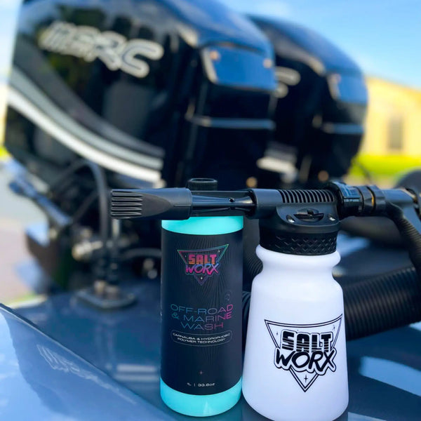 Saltworx Starter Kit — Foam Gun + Off-Road & Marine Wash Saltworx